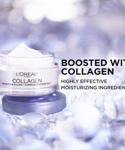 L’Oreal Paris Collagen Daily Face Moisturizer, Anti Aging Face Cream to Reduce Wrinkles and Provide Intense Hydration, 1.7 oz-Bitadi