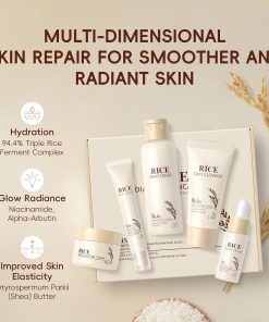 LAIKOU Skin Care Set, Korean Skin Care - Korean Beauty for Women - 5pcs