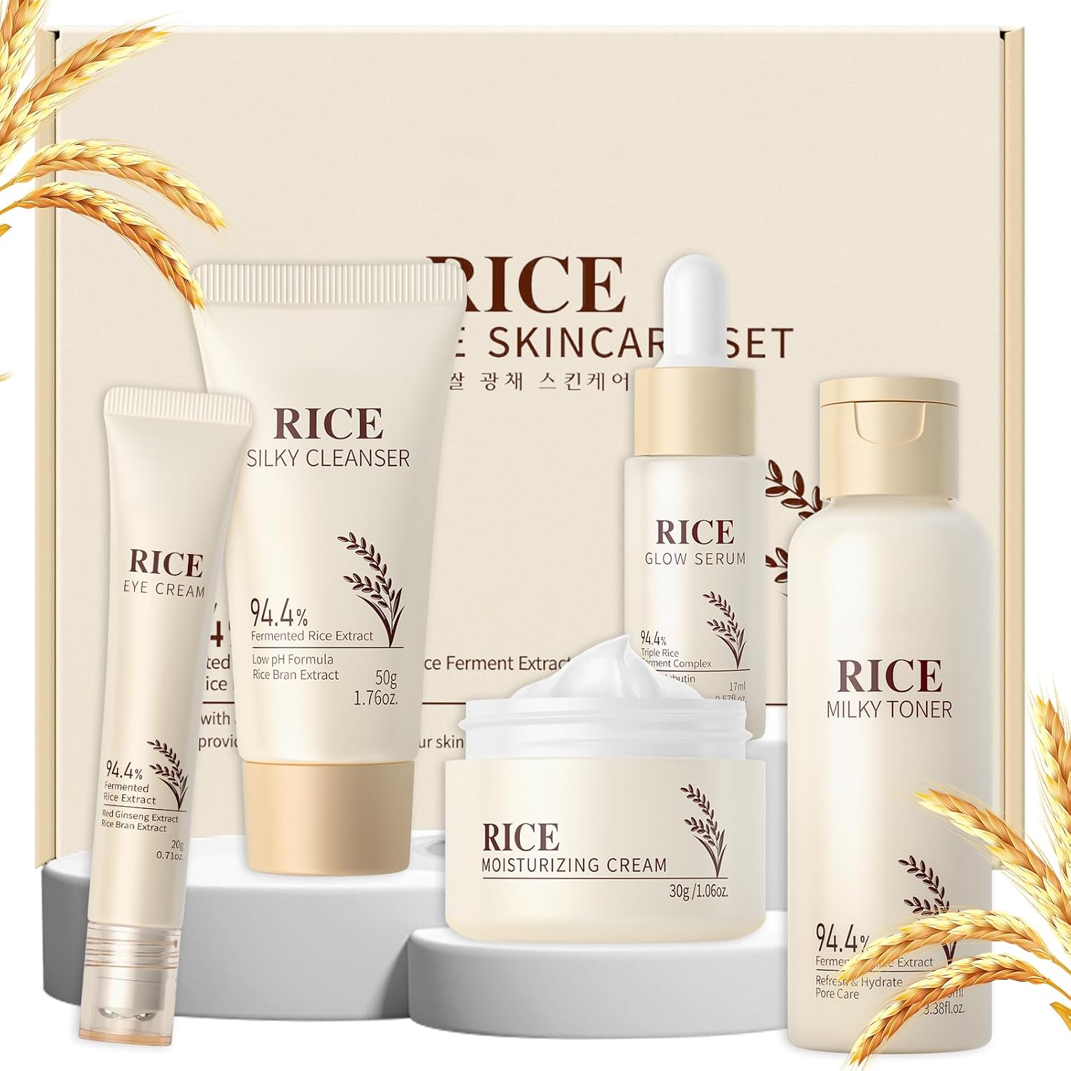 LAIKOU Skin Care Set, Korean Skin Care - Korean Beauty for Women - 5pcs 11 LAIKOU Skin Care Set, Korean Skin Care - Korean Beauty for Women - 5pcs