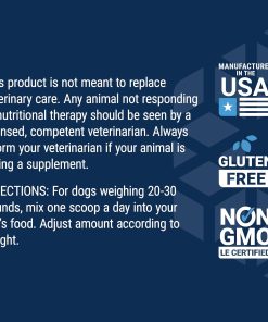 Life Extension Dog Mix, Dog Vitamins and Supplements, probiotics, L-carnitine, B12, folic Acid, Vitamin C, Vitamin E, Rosemary, Nutrient Absorption, Gluten-Free, Non-GMO, 60...