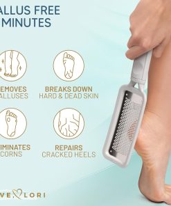 Love Lori Foot Callus Remover Kit - Gel & Foot Scraper for Dead Skin, 6oz-Bitadi