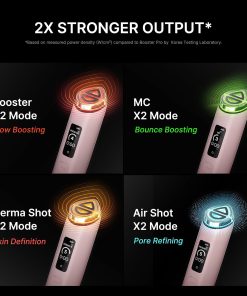 medicube Booster Pro X2™ - 7 in 1 Glow Beauty Device, 2X Glow Care, Pink-Bitadi
