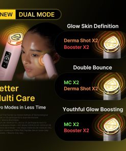 medicube Booster Pro X2™ - 7 in 1 Glow Beauty Device, 2X Glow Care, Pink-Bitadi