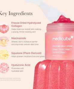 medicube Jelly Cream with Collagen & Niacinamide, 3.71 fl.oz