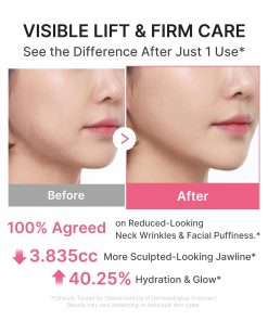 medicube PDRN Collagen Gua Sha Neck Wrinkle Cream - Firming, Contour Care
