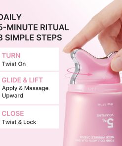 medicube PDRN Collagen Gua Sha Neck Wrinkle Cream - Firming, Contour Care