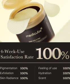 medicube Toner Pads Deep Vita C Facial Toner Pad for Uneven Skin Tone Care-Bitadi