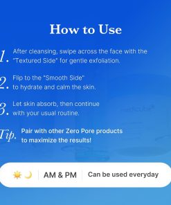 medicube Toner Pads Zero Pore Pad 2.0 for Exfoliation and Pore Care
