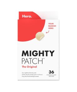 Mighty Patch Hero Cosmetics Original Nighttime Acne Pimple Patches, 36 Ct