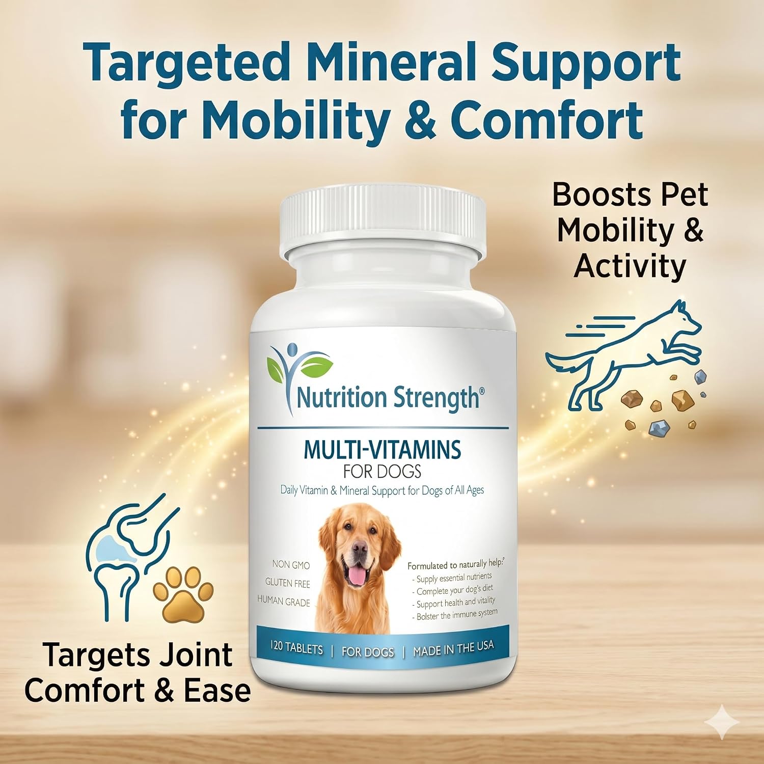 Multivitamins for Dogs Daily Vitamin & Mineral Support 13 Multivitamins for Dogs Daily Vitamin & Mineral Support
