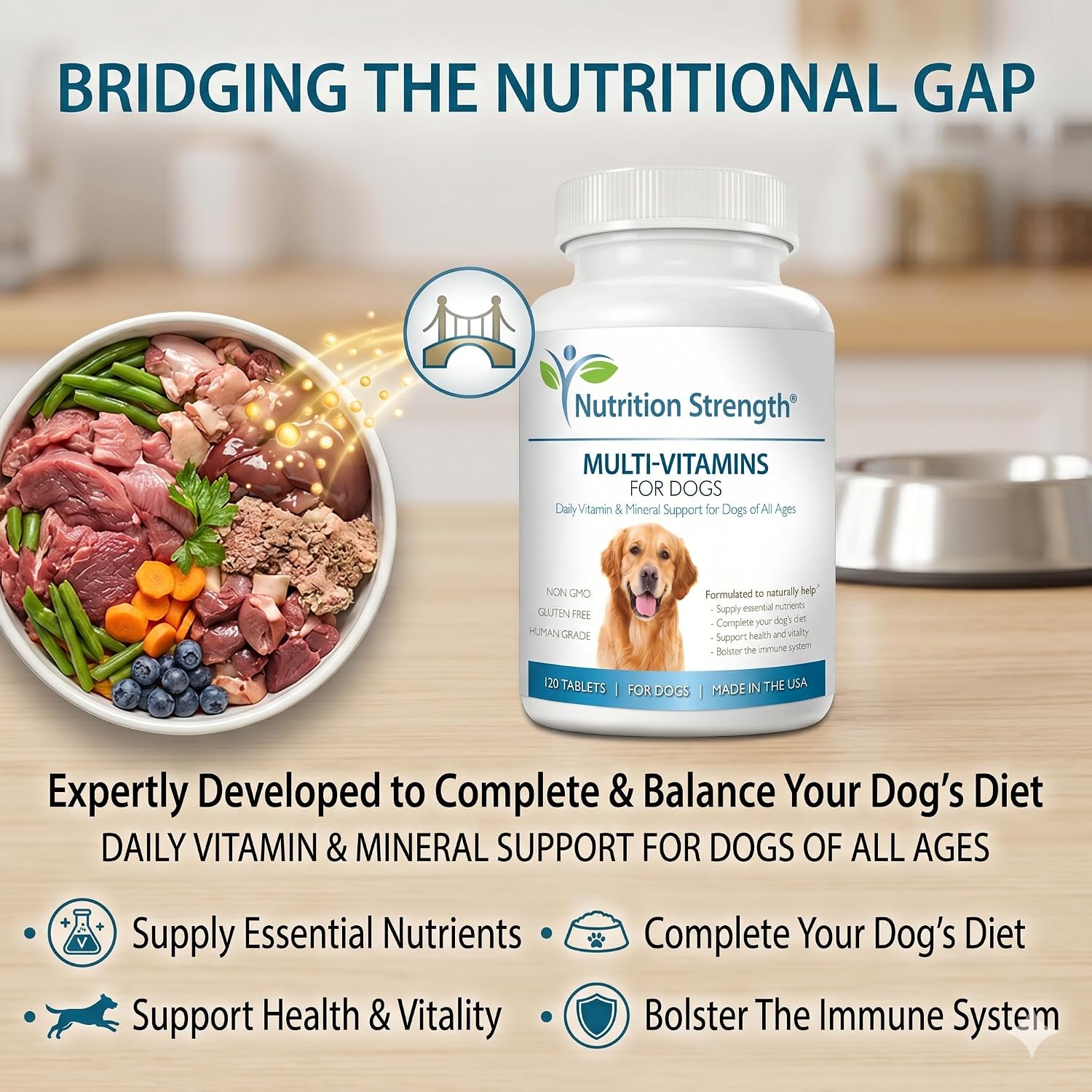 Multivitamins for Dogs Daily Vitamin & Mineral Support 14 Multivitamins for Dogs Daily Vitamin & Mineral Support