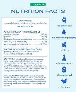 Native Pet Allergy Chews for Dogs (30 Air-Dried Chews) & Daily Dog Vitamins & Supplements (7 Oz.) - Itching Relief for Dogs & 11-in-1 Multivitamin with 21 Supplements & Vitamins