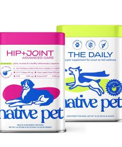 Native Pet Joint Health & Daily Wellness Pack: Hip & Joint Supplement for Dogs - Supports Joints, Cartilage, Muscles & Anti-Inflammatory & Dog Vitamins & Supplements - 11-in-1...