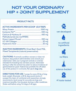 Native Pet Joint Health & Daily Wellness Pack: Hip & Joint Supplement for Dogs - Supports Joints, Cartilage, Muscles & Anti-Inflammatory & Dog Vitamins & Supplements - 11-in-1...