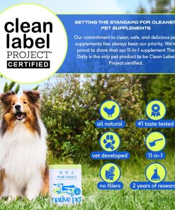 Native Pet Joint Health & Daily Wellness Pack: Hip & Joint Supplement for Dogs - Supports Joints, Cartilage, Muscles & Anti-Inflammatory & Dog Vitamins & Supplements - 11-in-1...