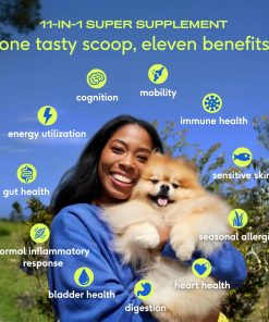 Native Pet Pack Leaders Bundle - Daily Dog Multivitamin (7 oz.) & Omega Oil for Dogs (8 oz.) - Omega 3 Fish Oil for Healthy Skin, Shiny Coat, & Strong Joints & Daily...