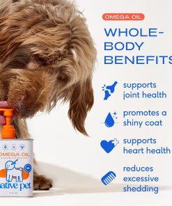 Native Pet Pack Leaders Bundle - Daily Dog Multivitamin (7 oz.) & Omega Oil for Dogs (8 oz.) - Omega 3 Fish Oil for Healthy Skin, Shiny Coat, & Strong Joints & Daily...