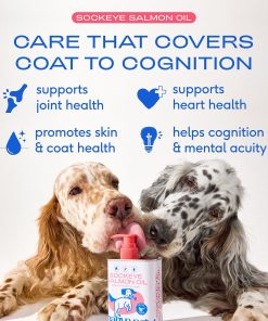 Native Pet The Daily Dog Supplement (30 Scoops) & Salmon Oil for Dogs & Cats (8 Oz) - 11 in 1 Multivitamin & Pure Omega-3 Fish Oil Supplement for Skin & Coat, Joint, Heart...