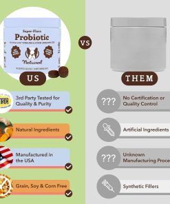 Natural Dog Company Multivitamin and Probiotic Chews Bundle: Complete Nutritional Support for Dogs, Boosts Immune System, Enhances Digestive Health, Ideal for Senior Dogs and...