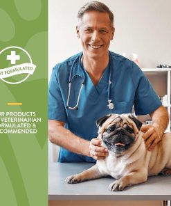 NaturVet All-in-One Dog Supplement - for Joint Support, Digestion, Skin, Coat Care – 120 Soft Chews & No Scoot for Dogs - 120 Soft Chews - Supports Healthy Anal Gland & Bowel...