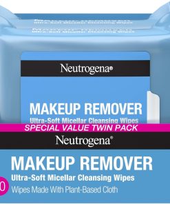 Neutrogena Makeup Remover Micellar Wipes, 2 Pack of 25 Ct