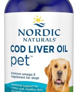 Nordic Naturals Cod Liver Oil for Dogs, 1048 mg Omega-3, EPA & DHA - 8 oz