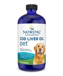 Nordic Naturals Cod Liver Oil for Dogs, 1048 mg Omega-3, EPA & DHA - 8 oz
