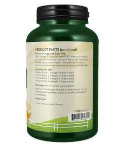 NOW Pet Health, Omega 3 Supplement, For Cats & Dogs, 180 Softgels