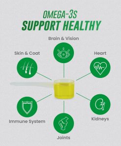 Nutramax Welactin Omega 3 Fish Oil for Dogs,Skin and Coat Health Supplement,Plus Joint,Immune,Kidney,and Brain Support,Premium Omega 3 Fatty Acids,for Dogs,16 Ounce Liquid,(Pack...
