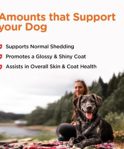 Nutri-Vet Fish Oil Supplement for Dogs,Omega 3,Fish Oil for Dogs,Pet Supplies,Pet Vitamins and Supplements,EPA DHA Formula,Puppy Vitamins,Shed Control,New Puppy Essentials,100...