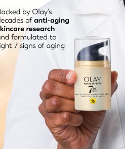 OLAY Total Effects 7-in-1 Anti-Aging Face Moisturizer with SPF 15, Fragrance-Free 1.7 oz-Bitadi