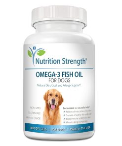 Omega 3 for Dogs | High EPA & DHA Fish Oil Soft Gels