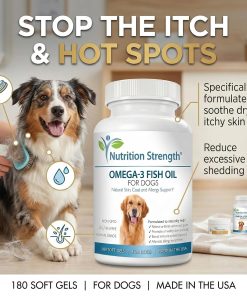 Omega 3 for Dogs | High EPA & DHA Fish Oil Soft Gels 23 Omega 3 for Dogs | High EPA & DHA Fish Oil Soft Gels