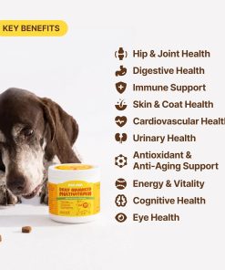 PENPEN Dog Vitamins and Supplements (Chicken Flavor - 120 Soft Chews) Dog Probiotics (Beef Flavor - 50 Soft Chews)