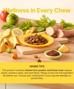PENPEN Probiotics for Dogs (Beef Flavor - 180 Soft Chews) Dog Vitamins and Supplements (Chicken Flavor - 120 Soft Chews)