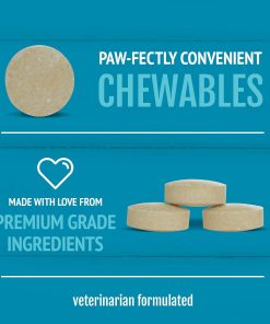 Petnc Natural Care Brewers Yeast Dog Skin and Coat Supplement (250 Chewables), With B Vitamins, Antioxidants & Minerals, Promotes Healthy Skin & Glossy Coat, For Dogs 10 Lbs & Over