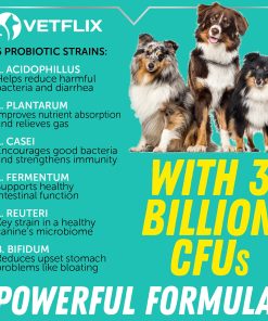 Premium Probiotics Liquid for Dogs, Cats, Puppies and Kittens, 2 Fl Oz