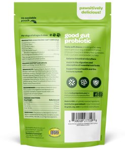 Probiotic Chews for Dogs Gut Health | Tasty Pre and Probiotics for Dogs Digestive Health with Pumpkin Dog Probiotics and Digestive Enzymes | NASC Certified & Made in The USA |...