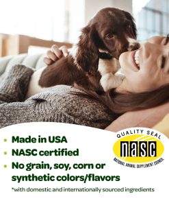 Probiotic Chews for Dogs Gut Health | Tasty Pre and Probiotics for Dogs Digestive Health with Pumpkin Dog Probiotics and Digestive Enzymes | NASC Certified & Made in The USA |...