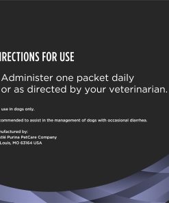 Purina Pro Plan Veterinary Supplements FortiFlora Daily Probiotics for Dogs,Helps Digestive Gut Health and Diarrhea - 30 ct. Box,(Pack of 2)