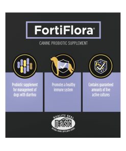 Purina Pro Plan Veterinary Supplements FortiFlora Daily Probiotics for Dogs,Helps Digestive Gut Health and Diarrhea - 30 ct. Box,(Pack of 2)