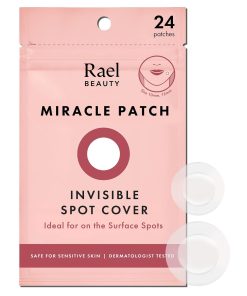 Rael Miracle Invisible Spot Cover Hydrocolloid Acne Pimple Patches (96 Ct)-Bitadi