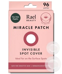 Rael Miracle Invisible Spot Cover Hydrocolloid Acne Pimple Patches (96 Ct)