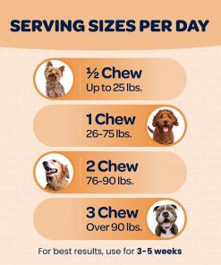 Ready Pet Go! Omega 3 + Calming Chews for Dogs | Helps with Dog Anxiety, Separation & Barking | Fish Oil for Dog Shedding, Skin Allergy, Itch Relief | 90 Chews Each
