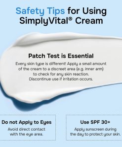 SimplyVital Face Moisturizer Retinol Collagen Hyaluronic Acid Cream 1.7 oz