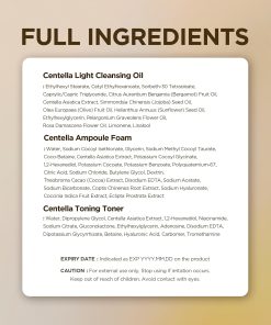SKIN1004 Centella Travel Kit, Korean Skin Care Set of 5, Travel Size