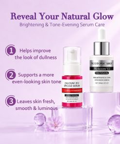 Skincare Routine Set - Facial Care Kit with Cleanser, Serums, Balm & Eye Patches - Hydrating & Daily Skin Care-Bitadi