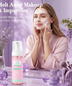 Skincare Routine Set - Facial Care Kit with Cleanser, Serums, Balm & Eye Patches - Hydrating & Daily Skin Care-Bitadi