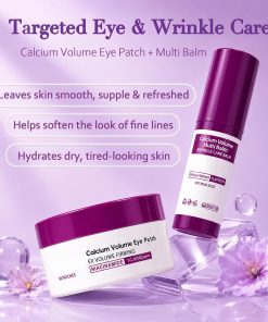 Skincare Routine Set - Facial Care Kit with Cleanser, Serums, Balm & Eye Patches - Hydrating & Daily Skin Care-Bitadi