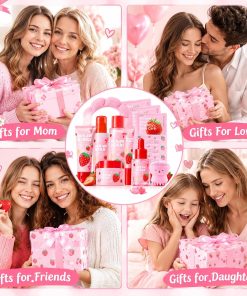 Strawberry Skin Care Set for Kids Teen Girls,14PCS Skin Care for Kids 10-12-Bitadi